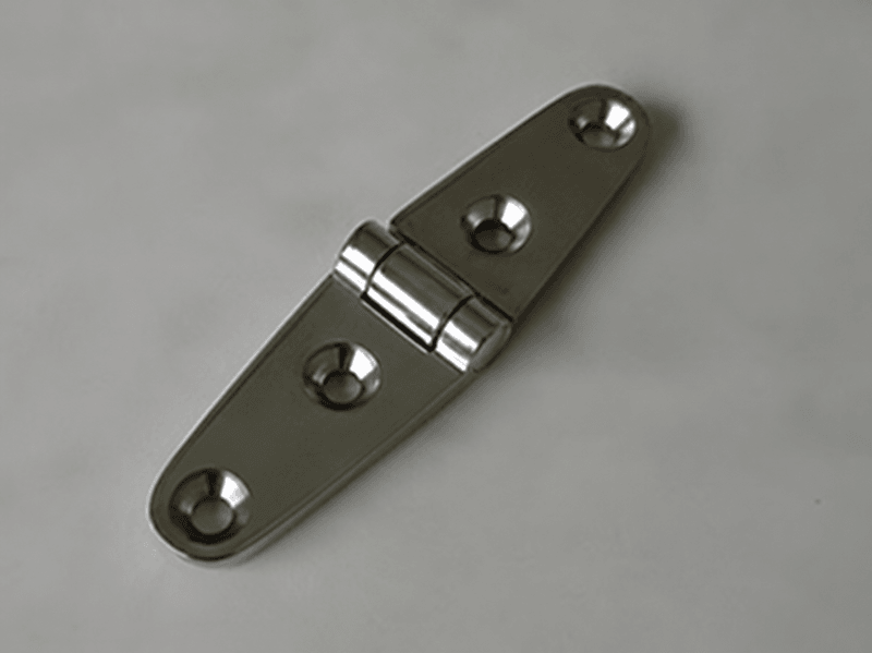 Stainless steel strap hinge